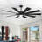 62"/72" 10 - Blade Farmhouse  Ceiling Fan With Light And Remote,3CCT Reversible DC Motor, 6-Speed-363977579