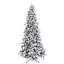 Arbre de Noël artificiel enneigé 9 pi avec 616 branches de cèdre réalistes