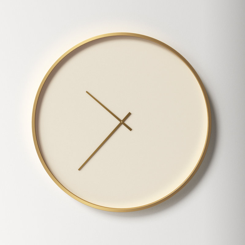 Macsen Metal Wall Clock, Large