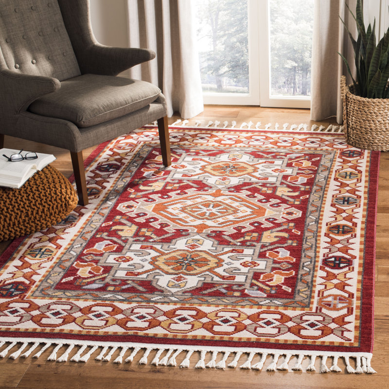 Darr Oriental Indoor/Outdoor Rug, Rectangle 9' x 12'
