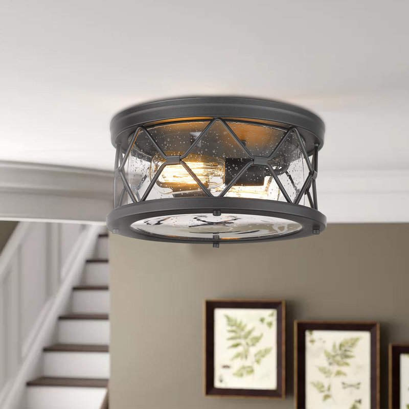 2-Light 12" Flush Mount