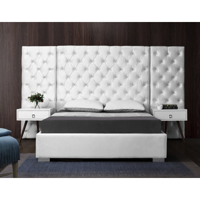 Upholstered Platform Bed