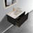 30" Floating Bathroom Vanity with Ceramic Sink-779748125
