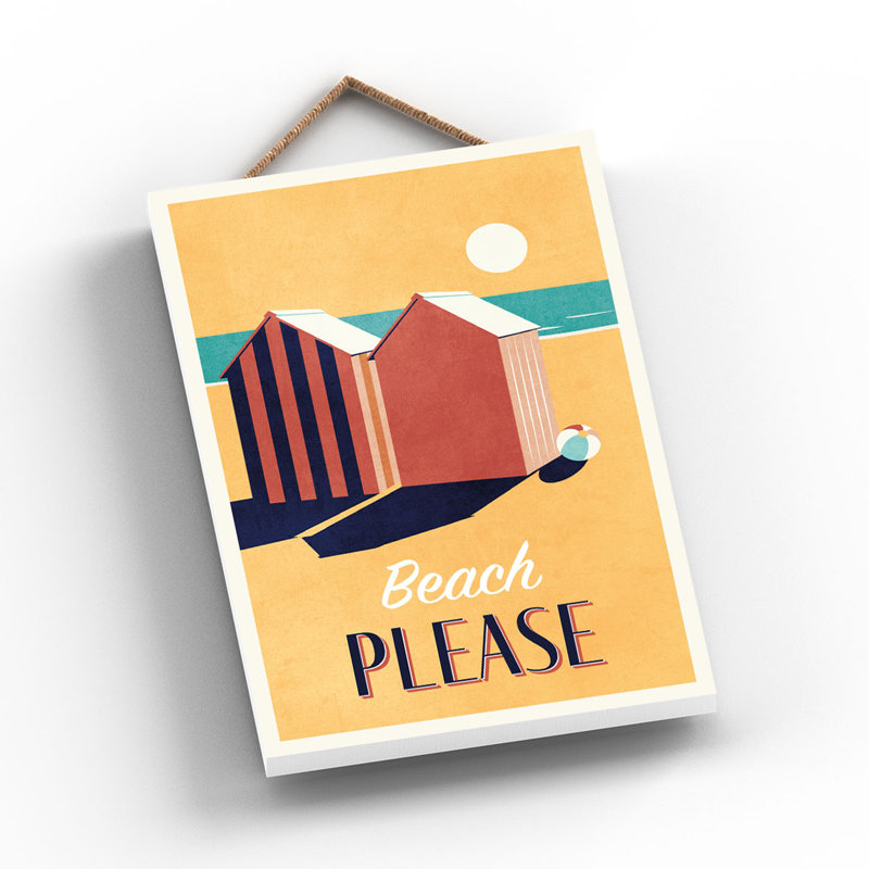 Hutcheson Nautical & Beach Wall Decor, 18.5cm H x 12cm W x 0.9cm D