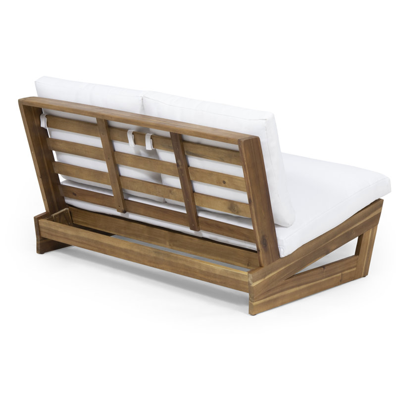 Louise 43" Wide Loveseat with Cushions | Stylish Comfort