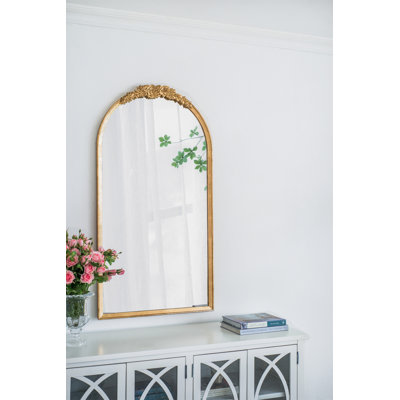 28"X53" Wood Floor Mirror