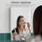 Kleankin Wall-Mounted Medicine Cabinet With Mirror, Bathroom Mirror Cabinet Wall Mounted With Hinged Door, Storage Shelves For Living Room And Laundry Room, 15" X 24", Silver