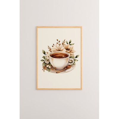 Spooky Halloween Decorative Framed Painting, 13.0 x 19.0 inches | 100% Solid Wood Frame (Thickness: 0.8 inches) & 100% MDF Art (Thickness: 0.1 inches) | Digital Print,  for Festive Home Decor & Seasonal Celebrations