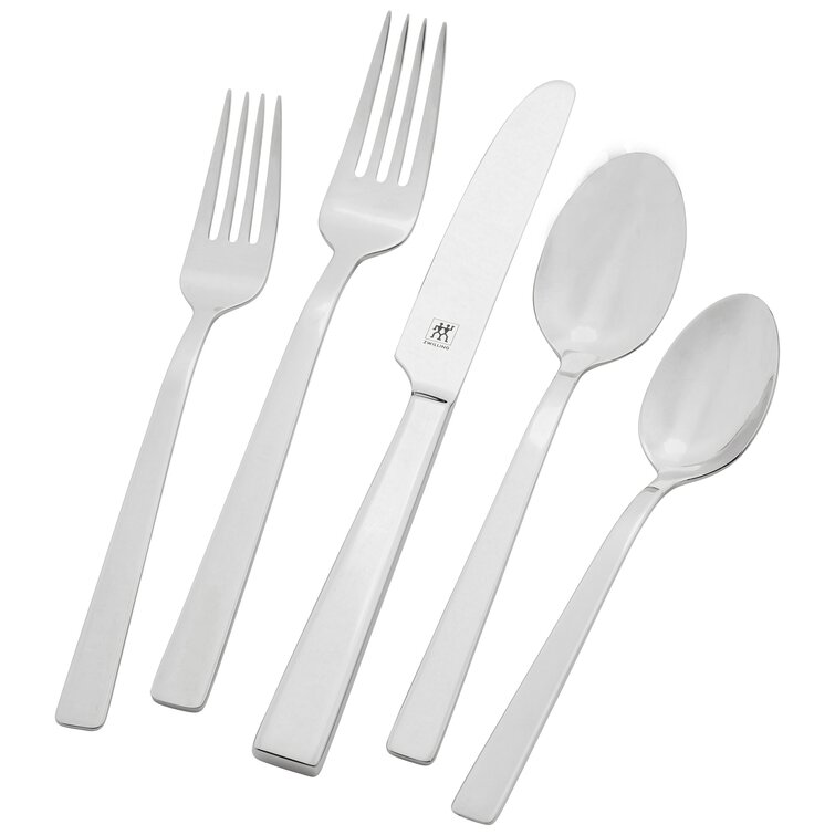 Zwilling J.A. Henckels Flatware Set - 65 Piece - Alcea Stainless Steel –  Cutlery and More