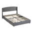 Maggie Upholstered Velvet Drawers Bed-1554548189