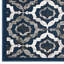 Tapis à motif de treillis marocain Kalinda-26713127