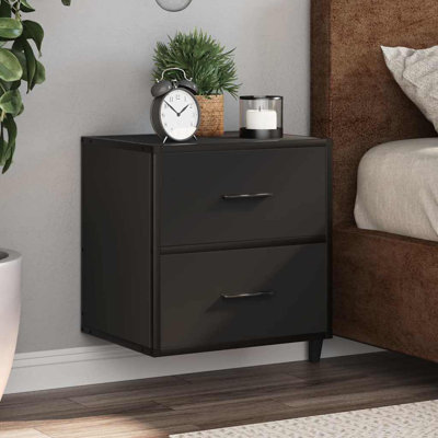 40cm W Metal Bedside Table
