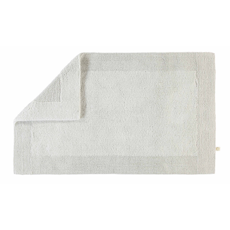 Bath Rug, No, 60cm W x 60cm L, Pearl Grey