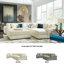 Canapé modulaire 4 pièces Lindyn