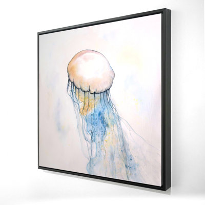 " Watercolor Jellyfish "