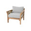 Monterey Teak Outdoor Club Chair with Sunbrella Cushions
