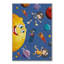 Tapis luxueux (2,6 x 4,6 pieds), 100% polyester, 740 g / m² | Tissu de velours doux, envers en feutre antidérapant, éponge stratifiée pour le confort | Antibactérien, lavable à la machine à 30 ° C | Élégante décoration intérieure-2090837200