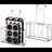 Metal Wall Organizer with Wall Baskets