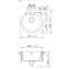 Manhattan Single Bowl Inset Kitchen Sink-1624786787