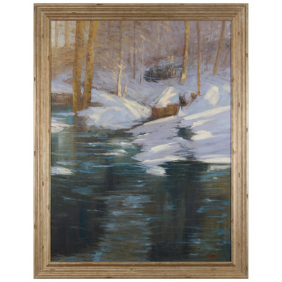 «Cold Water Creek» par Vaughn - peinture encadrée