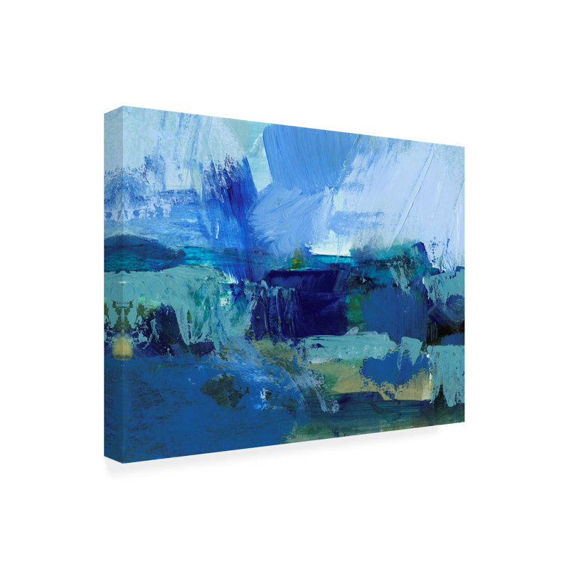 «Wild Seas I» sur toile, H 18 po x l 24 po