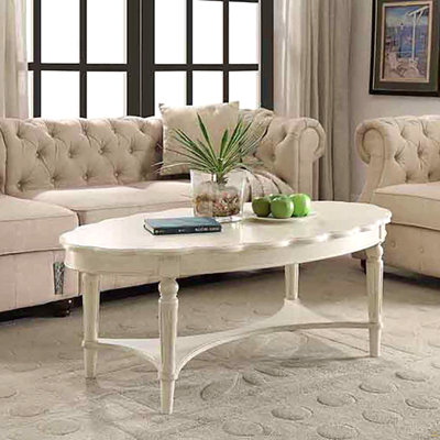 Table basse avec tablette inférieure