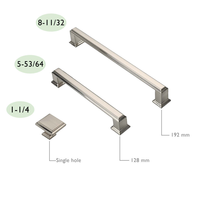7 9/16" Center Appliance Pull Multipack, Matte Black