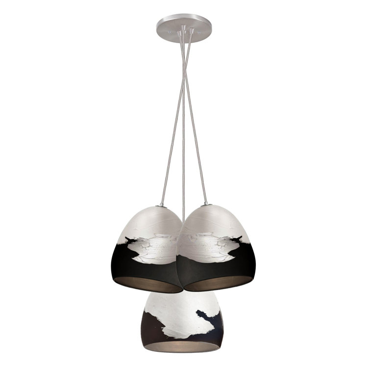 Ombre 3 - Light Pendant, 48" H x 18" W x 18" D