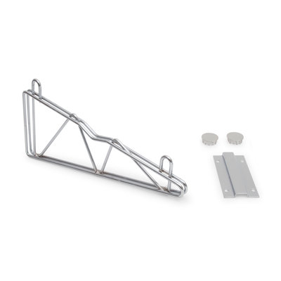 Wire Shelving Single Wall Bracket