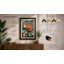 Fox Among the Botanicals Boho - Framed Print-433314691-433314690