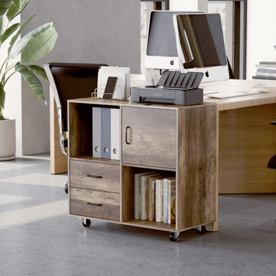 Versatile 29.4 Inch 4-cabinets office file cabinet