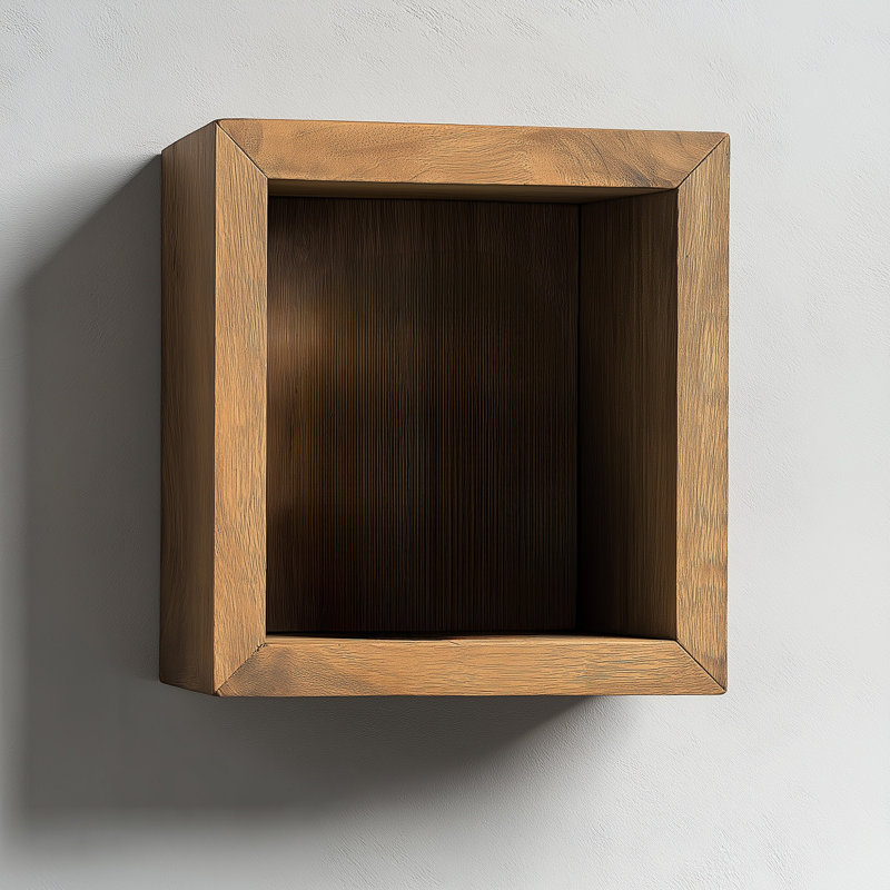 Tablette murale décorative en bois