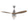 52" Ceiling Fan - Tri-Color Temperature Inverter With Remote Control