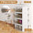 4-tier Stackable Storage Bins 44-gal Collapsible Storage Boxes With Lid Organizer