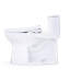 TOTO Ultramax Low Profile WASHLET+ S7A One-Piece Elongated 1.28 GPF Universal Height Toilet with CEFIONTECT, Cotton White - MW6184736CEFG#01