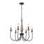 6 - Light Dimmable Classic / Traditional Chandelier