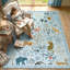 Tapis lavable pour salon moderne Goldene-186416193