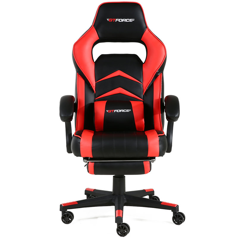 Fonseca Manufactured Wood Gaming Chair, Red