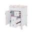 Petit meuble-lavabo 24 po avec lavabo en céramique 2 tablettes réglables-1484984859