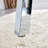 A Modern Minimalist Rectangular Glass Dining Table With Tempered Glass Tabletop And Silver Metal Legs, Suitable For Kitchens, Restaurants, And Living Rooms,63"*35.4"*30"-253160564