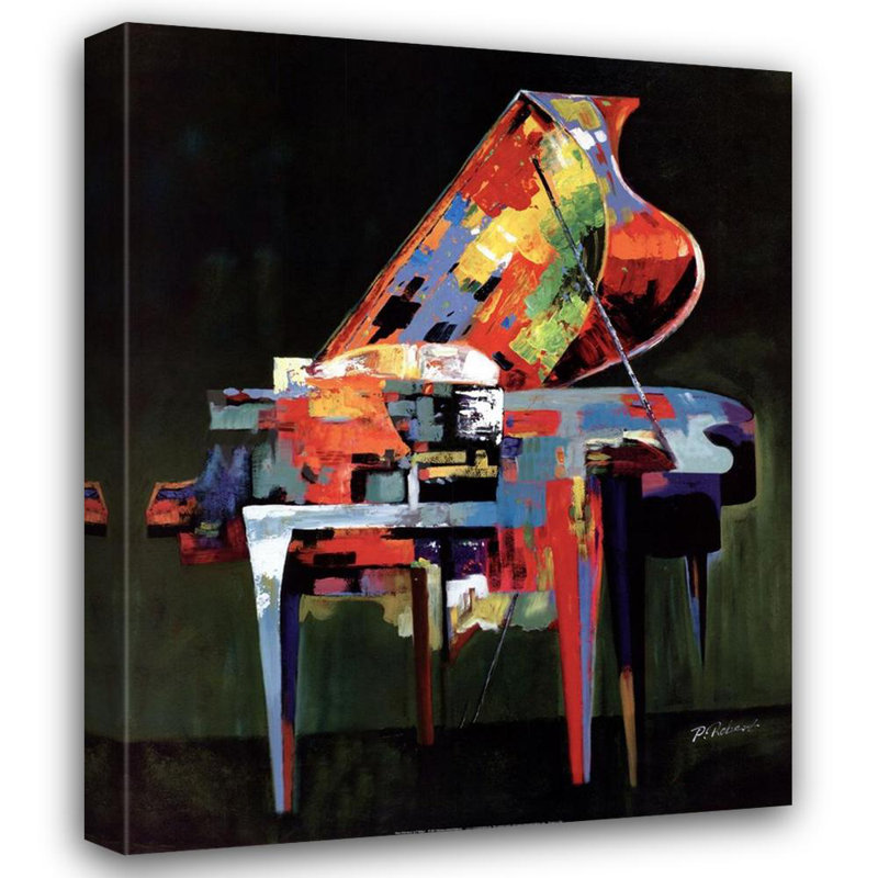Piano Coloratura, 18" H x 14" W