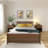  Rosenthal Solid Wood Slat Bed-1322242133-1314693154