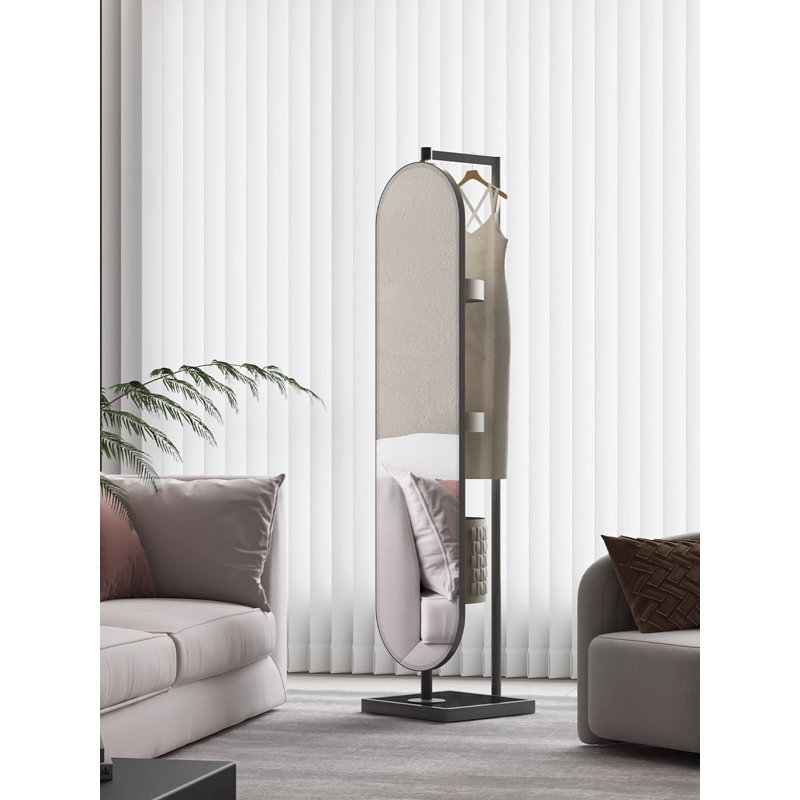 Portemanteaux contemporain avec miroir