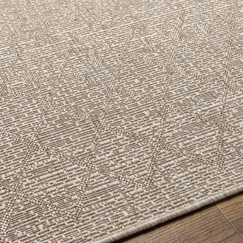 Mendota Moroccan Indoor / Outdoor Rug, Square 6'7"
