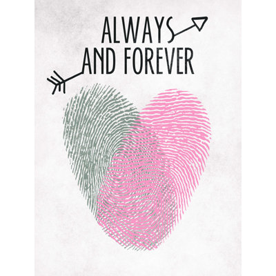 Always and Forever - reproduction sur toile tendue