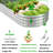 Hal 4x2x0.9ft Raised Garden Bed 2 Pack