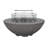 25'' Round Glass Spark Screen