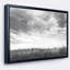 «Rapeseed Garden in Black and White», impression sur toile tendue-26692035
