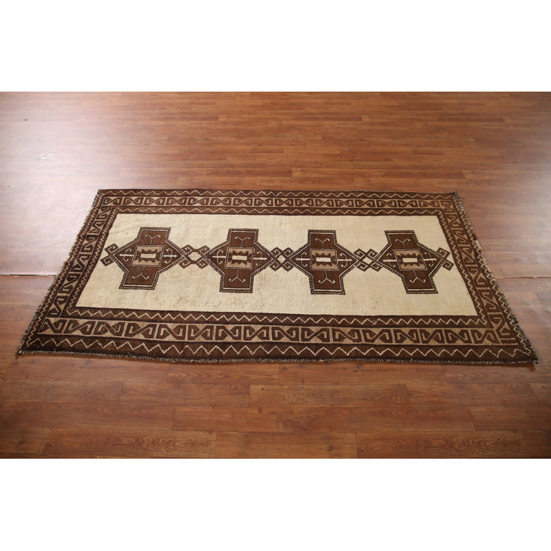 Tapis géométrique Gabbeh 3x6