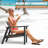 Adirondack Chair, HDPE All-Weather Adirondack Chair for Patio Garden Outdoors, Black